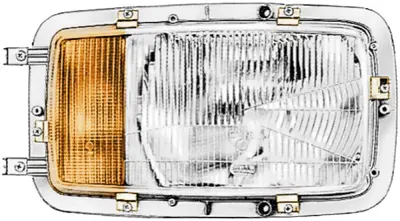 FARBA 11833D Far Sol Mercedes Kamyon 2521 2826129067 28261290 28260690 6418200806 3818200661 3818202561 6418200361S 6418200861S 3718207061S 3718200661S