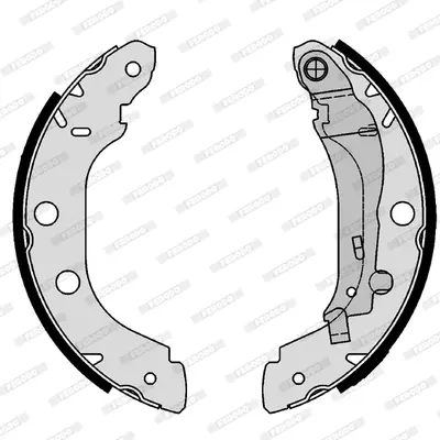 FERODO FSB577 Arka Fren Balatası Pabuc Kangoo 1,5dcı 1,9dcı (Buyuk) 4406000QAK 440603J325 7701205517 7701207556 7701208063 1672 440607E625 4406020J25 44060G9825 449534020