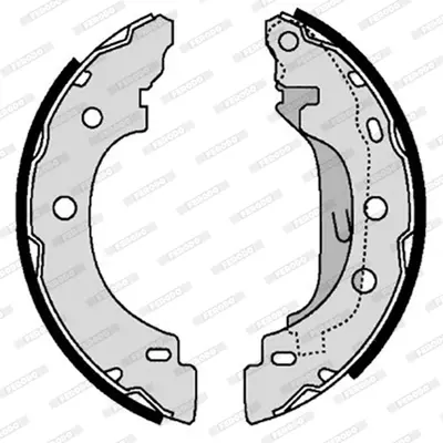 FERODO FSB583 Arka Fren Balatası Pabuc Kangoo Kubıstar 1,2 / 1,4 / 1,5 / 1,9 4406000QAG 7701205523 7701207555 7701705523 770120523 770120755 8671020704 4410000QAC 7701207640 7701043912