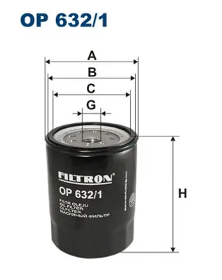 FILTRON OP 632/1 Yag Filitresi Pregıo 2,7 Bongo 2,7 K41023802A K41023802 OK41023802A ME004099 ME0049099 ME014833 ME01483B 650394 93156945 2631641000