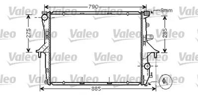 ORIS BAU047040 Motor Su Radyatoru Audı Q7 Porsche Cayenne Touareg 3,0tdı 3,2 / 4,2 / 5,0 / 6,0 / 3,6fsı / 3,0tfsı 0 7L0121253 7L0121253A 7L6121253A 7L6121253B 7L6121253E 7L6121253K 95510614200 95510614201 9551064201 7L6121253C