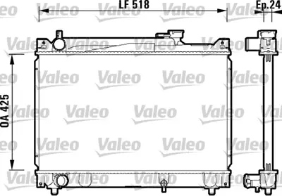 ORIS BSZ001026 Motor Radyatoru (425x488x26) Vıtara 1,6i 88-> 5 Kapı Otomatık 1770056B10 1770056B11 1770056B12000 1770056B12 8MK376772671 1770085C10 1770056B10000 1770056B11000 1770077E00 1770077E10