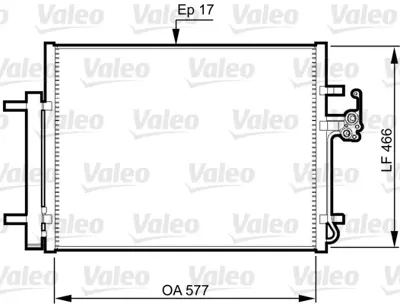 ORIS CFR791016 Klima Radyatoru Mondeo Iv S Max 07 /> Galaxy 1,6 / 1,8 / 2,0 / 2,0tdcı 07 /> Landrover Freelander 2, 1457675 1460537 1481851 1563248 1582558 1716734 1716737 7G9119710AA 7G9119710AB 7G9119710AC