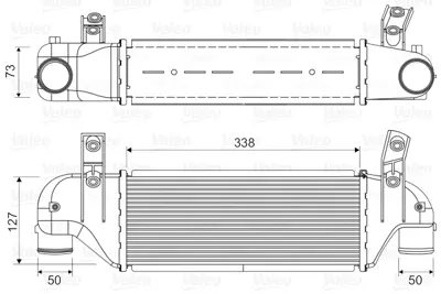 ORIS IFR150062 Turbo Intercooler Radyatoru Connect 1,8tdcı 02>06 (Al+al) 1201168 2T1Q9L440AB 2T1Q9L440AC 4548369 1079310 1084781 1134766 1219720 1227171 1671439