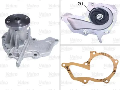 VALEO 506472 Devirdaim Su Pompası Mazda 121 Mazda Iı Fıesta 1,2 / 1,4 Zetec Focus 1,6 Zetec Fusıon 1,4 Zetec Volv 1007714 1020538 1077539 1132607 1326374 1350461 1376162 YS6G8501A1A YS6G8591A1C YS6G8591A2C