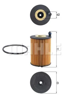 FILTRON OE 688/8 Yag Filitresi A4 16> A5 Q5 17> A6 A7 19> 35 40tdı Dtpa Dtpb 05L115562