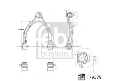 BSG 37-315-001 Salıncak Üst 104432100G 104432100H 104432100F