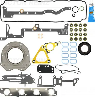 VICTOR REINZ 01-35115-01 Motor Takım Full Takım Conta  (Alt / Ust Full)  S,K,C Harıc Transıt V184 2,4tdcı 01>06 (A,Ceker) 