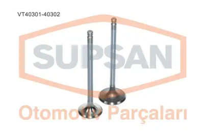 SUPSAN VT-40301-40302 Subap Takımı H100 1998-2001 Model (In-4/Ex-4) 2221242200 2221142850 MD083661 MD083657