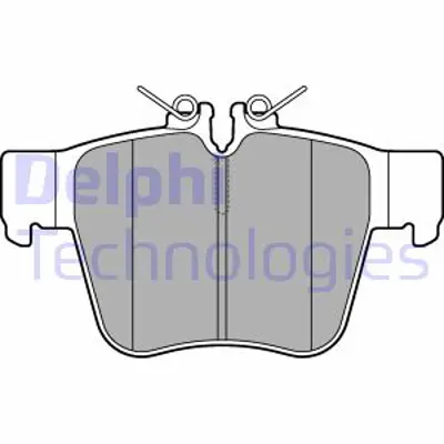 DELPHI LP3277 Fren Balatası Arka  C43 Glc220 Glc250 Glc350e Glc43 06/2015 > 4205900 A0004208300 A0004205900 4208300 A0004205200 4205200 4208703 A0004208703 A004205900 4207803