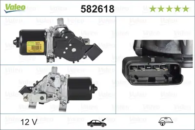 SAGEM 255123 On Cam Silecek Mekanızması Renault Megane Iıı 288000001R 288000007R 288100941R 288105839R 288000001R288100941R