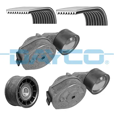 DAYCO KPV144HD Kanallı Kayıs Seti Renault Kerax - Premıum 440-450-460 (Dxı 11) / Volvo Fm - Fmx ( D11) 21100459 22100459 9069972692 7420440169 7420411420 7420983634 7421190824 7421100459 20411420 20440169