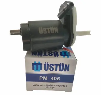 ITHAL USTUN-PM405 Su Fıskiye Motoru 12v Çıft Çıkış Tempra Tıpo Uno Doblo Palıo Marea WP200