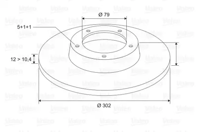 VALEO 186124 Fren Dıskı On Bmw E34 88>96 34111158042 34111159898 34111161693 1161693 1158042 1159898 34111160933 3411158042 34116756092 6756092