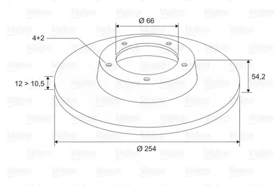 VALEO 186225 Arka Fren Aynası (Tk) Espace 2,0ı / 2,1 / 2,1td 85 96 R25 B29 2,0 / 2,1d / 2,1td,2,2 87 92 7700715166 7701467306 8671016818 7701715412 770715412 7L6615301D 7L6615301J 7700751165 7700715165 6001009022