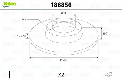 VALEO 186856 Arka Fren Aynası Exeo 08>> A4 Avant 00>09 8E0615601D 8E0615601Q L8E0615601D L8E0615601Q 8E0615301AA 230749 K68035022AE 8E0615601 8E0615301A 8E0615301