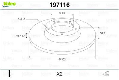 VALEO 197116 Arka Fren Aynası Outlander 2,0 2,2 2,4 3,0 4wd 06>12 P4007 07>12 C Crosser 07> 13 5x302 1611500480 424961 4615A035 4249F4 424962 4615A192 1611667880 1606292080 4615A193 4615A121