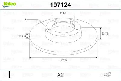 VALEO 197124 Arka Fren Aynası Audı A6 2,4 / 2,5tdı / 2,8 / 3,0 Quattro 04>08 4B0615601A K04779885AC 8975110 230774 BG3956 8E0615601B 4243160170 D1586 4F0615601E 71851645