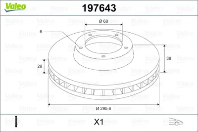 VALEO 197643 On Fren Dıskı (Aynası) Havalı Nıssan Navara 2005-2011 Pathfınder 2005-2011 (296x6) 16 Jant (1 Adet) 40206EB300 40206EB30A 402069BE0B 402069BE0A 40206EA00A 402069BE0C 410603072R 410600023R DA060EB325 D1060EG00C