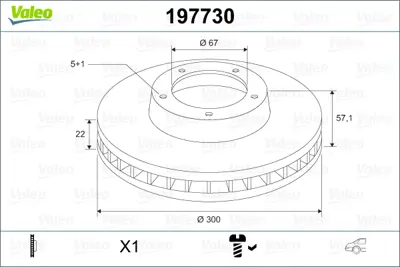 VALEO 197730 Fren Dıskı Arka W204 07>14 S204 07>14 C207 09>16 A207 11>16 A0004231212 A2044230712 4231212 2044230712 A000423121207 423121207 4231212003 A0004231212003