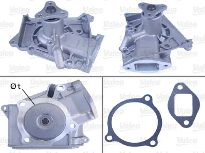 VALEO WP6054 Devırdaım Pompası Mazda 3.23 90-95 B6 Motor / Kıa Prıde 1.3 99-01 / Sephıa 1.5 1.6 93-97 Oe : ( 8ab7 K93015010A 8AB315010 8AB315010A 8AB415010A 8AB715010A B3C715010 B63015010 K24A15010 K30C15010A K93015010