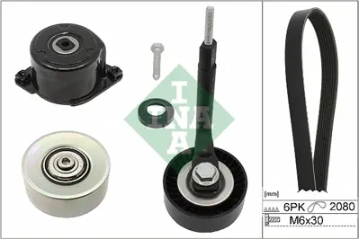 INA 529031410 V Kayıs Setı Sarj Bmw E46 E60 E83 E53 11287786075 1013202 3023801 3935008 4160169 4335876 4600280 6811351 93BB6C301BD 93BB6C301BE