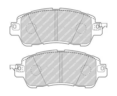 FERODO FDB5015 Fren Balatası On Mazda 2 14-> DAY53328ZA DBY13328ZA DHY83328Z DHY93328Z DAY63328ZA DAY63328Z DAY43328ZA DBY13328Z D10605RB0A D10605RB0B