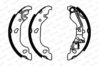 FERODO FSB603 Arka Pabuc Balata Punto 1,2 1,3jtd 1,9jtd 99=>03=> Grande Punto 1,3d 08=> (Tum Modeller) / (180x32) 71739597 77362296 9948373 B2YD2638Z B2YD2638ZA BJYM2638Z 71740712 9948369 71740711 9948361