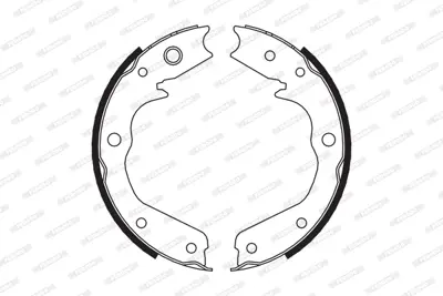 FERODO FSB665 El Fren Balatası Frontera A 92> 98 Frontera B 98> 04 1605859 1605914 90392944 91149642 43155S0XA02 43155S3VA13 43155S0XA01 43154S3VA13 43154S0XA02 43154S0XA01