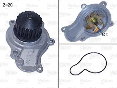 GSP WP900136 Devırdaım Stratus 2.4 16v 95>01 Jeep Cherokee 2.4 01>08 4694307 4694307AB 4694307AC 4694307AE 4694307AF K04694307 K04694307AB K04694307AC K04694307AE K04694307AF