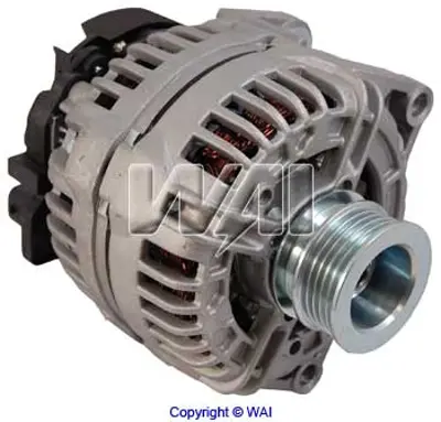 WAI 11475N Alternator 12v 120a Astra G 98>10 Astra H 04>14 Merıva A 03>10 Vectra C 02>08 Z16xep - Z16xer - Z18x 13229985 6204271 93190829 1202428 95519865 13229984 6204235 6204268 R1530074 270600D140