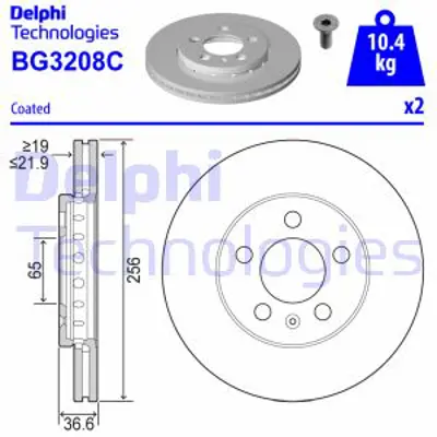 DELPHI BG3208C On Fren Aynası Golf Iv 97> Golf V 03> Bora 98> Polo Iıı 94> Polo Iv 01> Fox 05> / A1 10> A2 00> A3 / 1J0615301L 6QD615301 6R0615301 6R0615301C 8Z0615301B 1J0615301D 6RD615301 1JE615301 6RF615301A 8Z0615301D