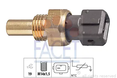 FACET 7.3077 Hararet Musuru Bmw E30 E34 E36 88>95 Range Rover Iı (P38a) 2.5 94>02 12621710511 12621710512 1710511 1710512 STC2253