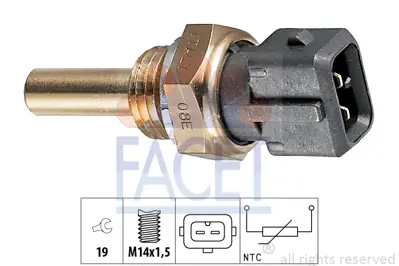 FACET 7.3176 Hararet Musuru Bmw E36 E34 E32 E38 M40 M42 M43 12621710535 12621747281 1710535 1747281 1315306 11621315306