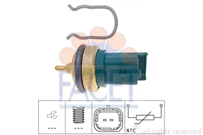 FACET 7.3328 Termostat Musuru Berlıngo Iı P206 P207 P307 Partner Iı P308 P206+ (T3e) Plus C2 C3 C3 Iı C4 Xsara Iı 13627535068 1338F3 1338F8 96566364 7535068 96556364 9656636480 V7535068 9810048680