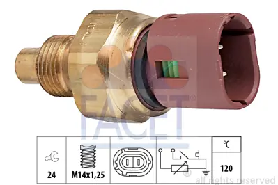 FACET 7.3522 Hararet Musuru R19-R21-R9 Ym 2 Fıslı Clıo 1,2/ 1,4/1,6/1,9 Kangoo-Megane-Scenıc (E7j-K7m) 