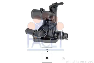 FACET 7.8809 Termostat Komple Doblo / Fıorıno / Egea / Punto 1,3 Mjtd Euro 6 1607738580 1338G9 55233327 1336G9