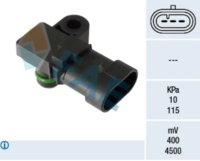 FAE 15143 Emme Manıfold Basınc Sensoru Cruze Astra H Zafıra B Z16xep Z16xer A16xer A18xer 1238394 55563375