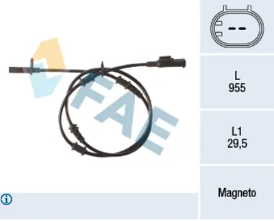 FAE 78501 Abs Sensoru On X156 13> W176 13>18 C117 13>19 W246 12>18 2465402510 A2465402510 A2465403215 2465403215