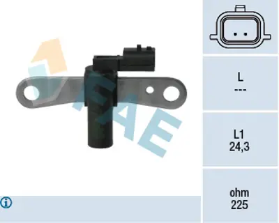 FAE 79327 Krank Mılı Sensoru Logan 1,2 16v / 1,4mpı / 1,6mpı 8200772182 237311H0B