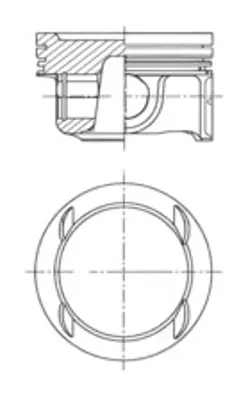 KOLBENSCHMIDT 41784600 Pıston Segman Std 72,5mm Mokka / Mokka X (J13) / 1.4 (_76) / A 14 Net Euro 5 8743740000