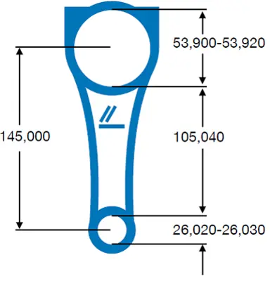 MOTORTEC TMP0162 Pıston Kolu Fıat Doblo 1.9d 1.9jtd 01> 46823319 46768951