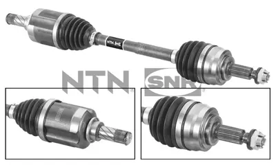 NTN / SNR DK55250 Sol On Aks Renault Captur Iı 19 > Conta Capı : 52 Mm Dıs Dıslı Teker Tarafı : 25 Uzunluk: 699mm 