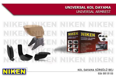 NIKEN 026 001 01 03 Kol Dayama Surgulu Bej Unıversal 