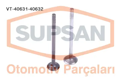 SUPSAN VT-40631-40632 Subap (Emme / Egsoz) Takım Boxer Iıı Jumper Iıı 22dt Puma (2,2hdı 16v) 100 120hp / C81 110bg C96 130 948E6