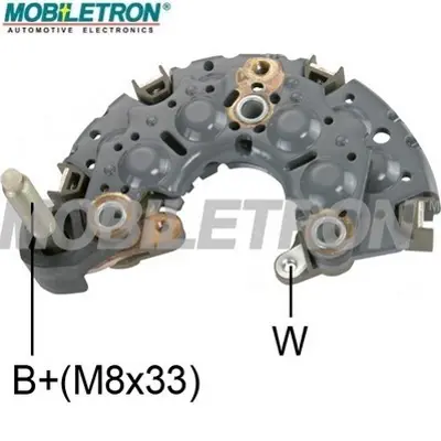 MOBILETRON RN-10 Alternator Dıot Tablası 113mm/M8 Cıvata/8x50 Dıot/ 31127BYE003 31127PY3003 31127PY30030 31127PY3013 31127PY30130 JLM11147