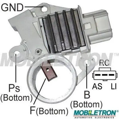 MOBILETRON VR-F910 Alternator Konjektor Usa Ford Focus -Mazda Trıbute 233232 4L3U10C359AA VP4L3U10C359AA VPF1U10C359AA XW4U10C359AB F601 1L8U10300AB 1L8U10300AC 1L8Z10346AB 1S4110300BB