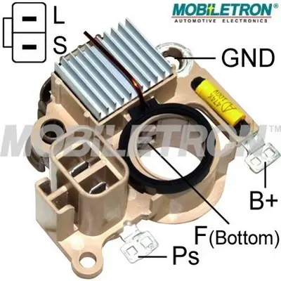 MOBILETRON VR-H2009-108 Alternator Konjektor Nıssan /Mercury /Ford    (S-L 