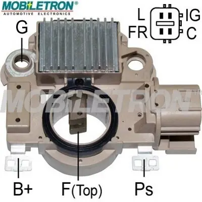 MOBILETRON VR-H2009-113 Alternator Konjektor 14.5v 140amper Honda Cıvıc 1. 31150RNAA01 A002TC1591ZCKD A002TC1591ZC A002TC1591 A002TC1391ZE A002TC1391ZC A002TC1391 31127RNAA01 AHGA75 AHGA67