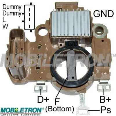 MOBILETRON VR-H2009-154B Alternator Konjektor 24v Renault Tır 4 Fıs (Dummy/ 